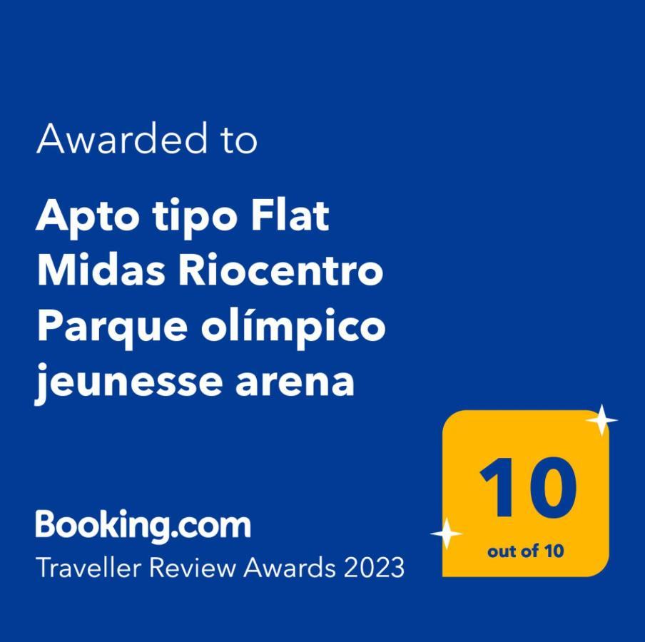 דירות ריו דה ז'ניירו Apto Tipo Flat Midas Rock In Rio Barra Olimpica מראה חיצוני תמונה